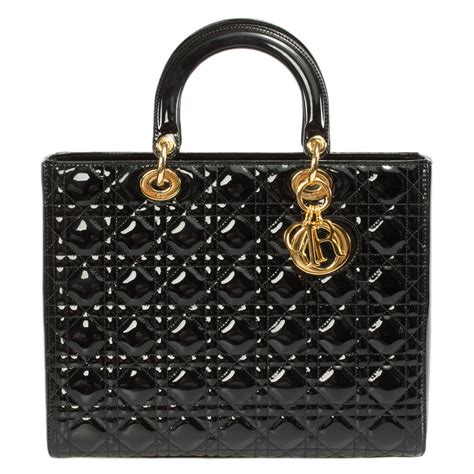 lady dior patent review|Lady Dior patent bag.